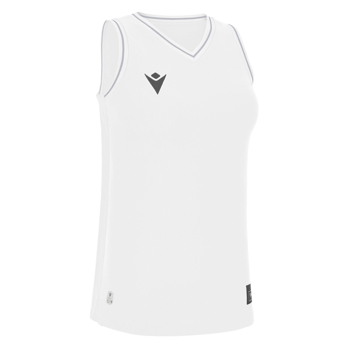 Macron Tellurium Eco Basketball Shirt - White