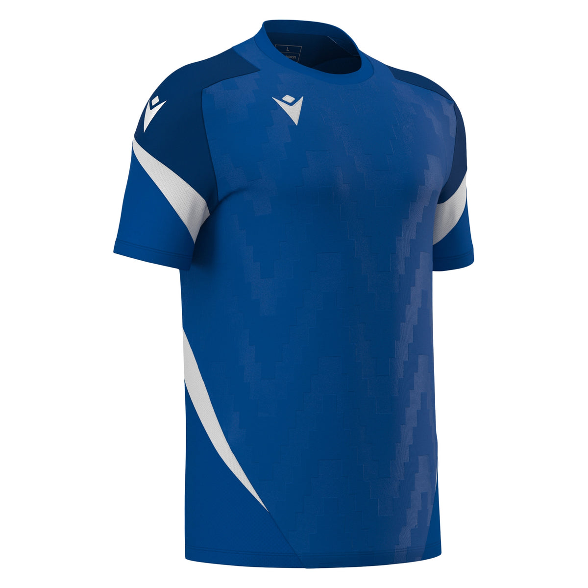 Macron Totem Shirt - Royal Blue/White