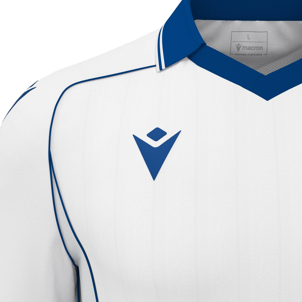Macron Warden Eco Shirt - White/Royal Blue