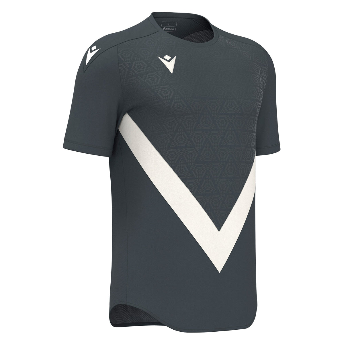 Macron Wisp Shirt - Anthracite/Off White