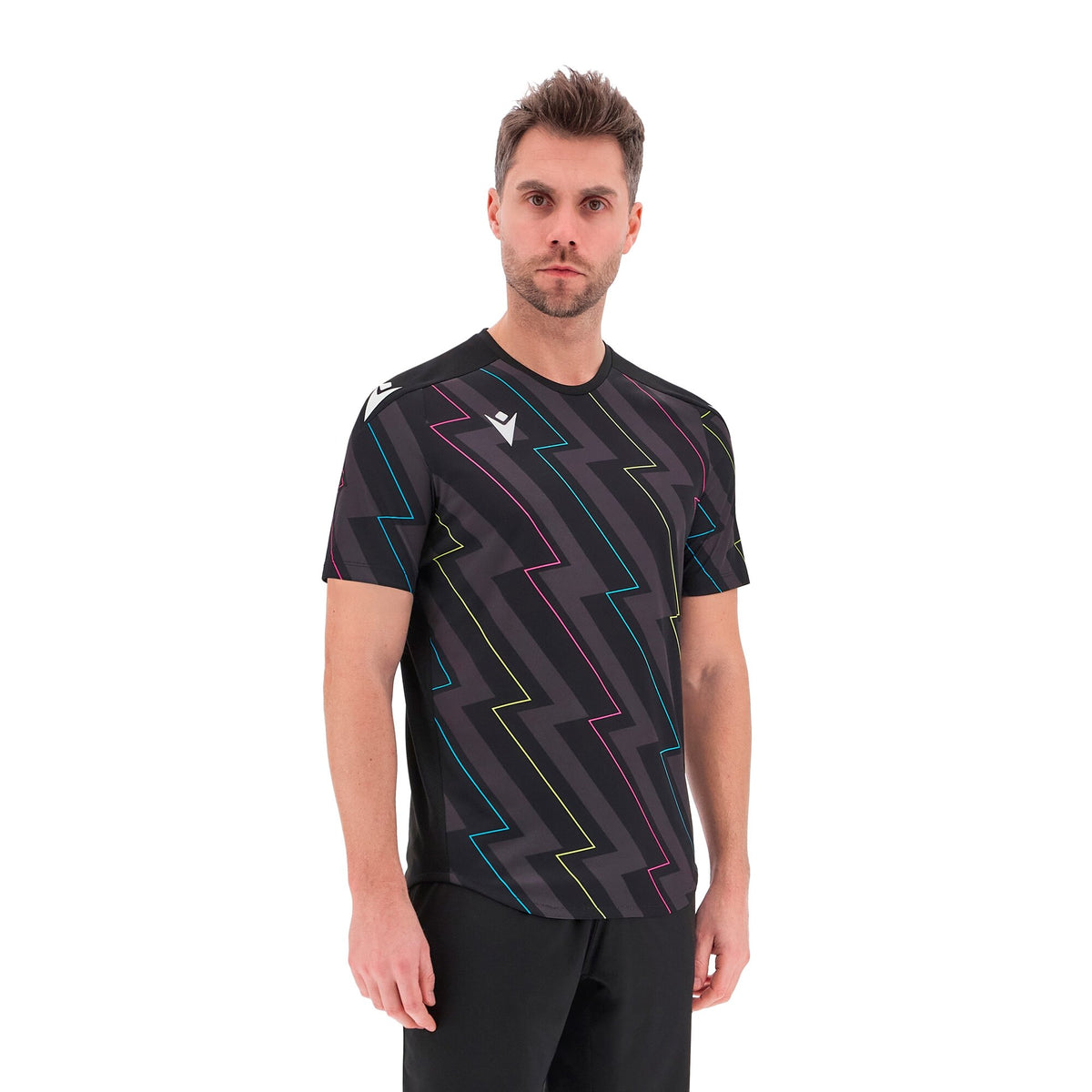 Macron Wisp Shirt - Black/Thunder