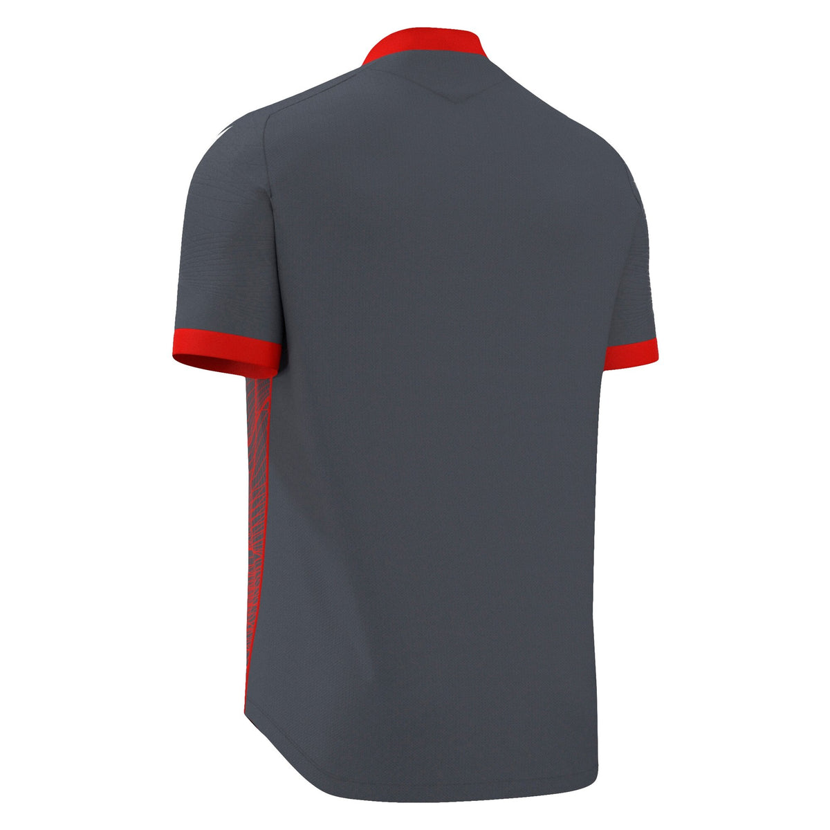 Macron Wyvern Eco Shirt - Anthracite/Neon Red