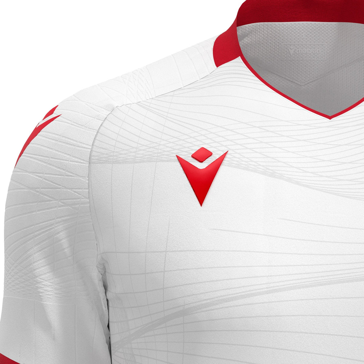 Macron Wyvern Eco Shirt - White/Red