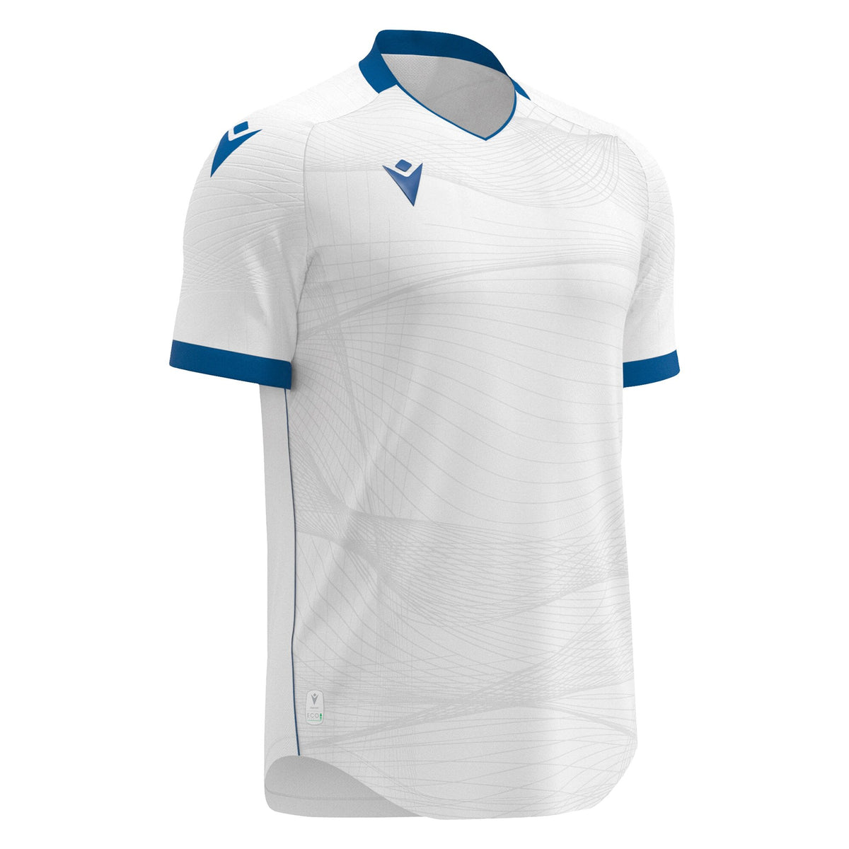 Macron Wyvern Eco Shirt - White/Royal Blue