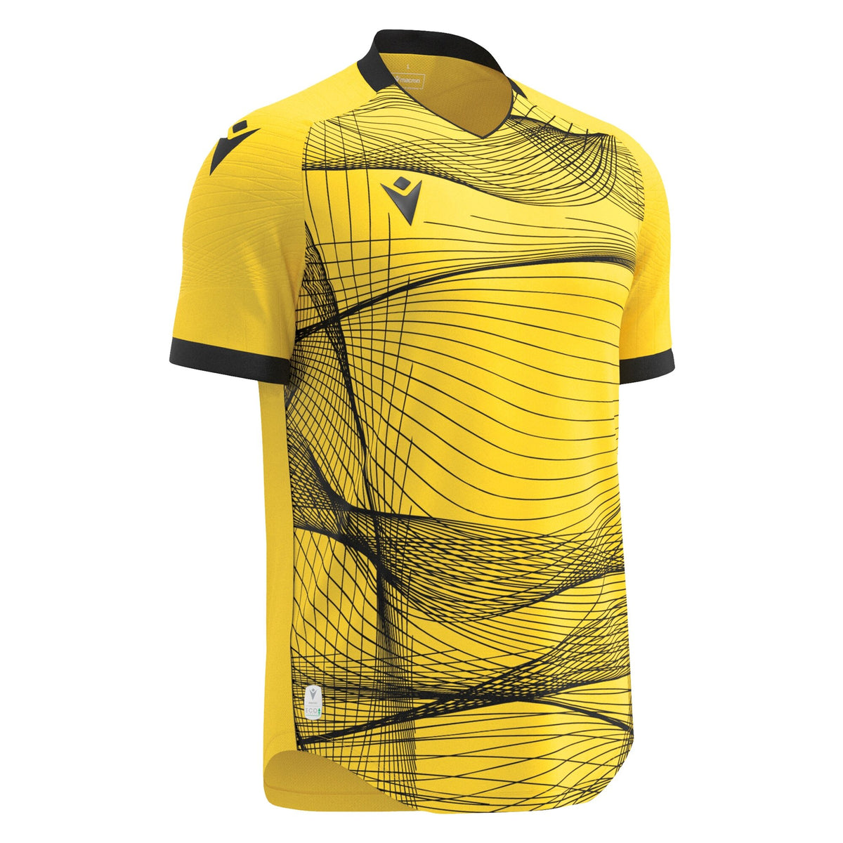 Macron Wyvern Eco Shirt - Yellow/Black