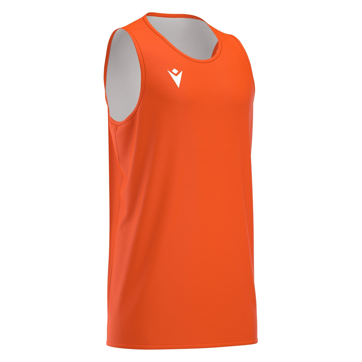 Macron X500 Reversible Basketball Shirt - Orange/White