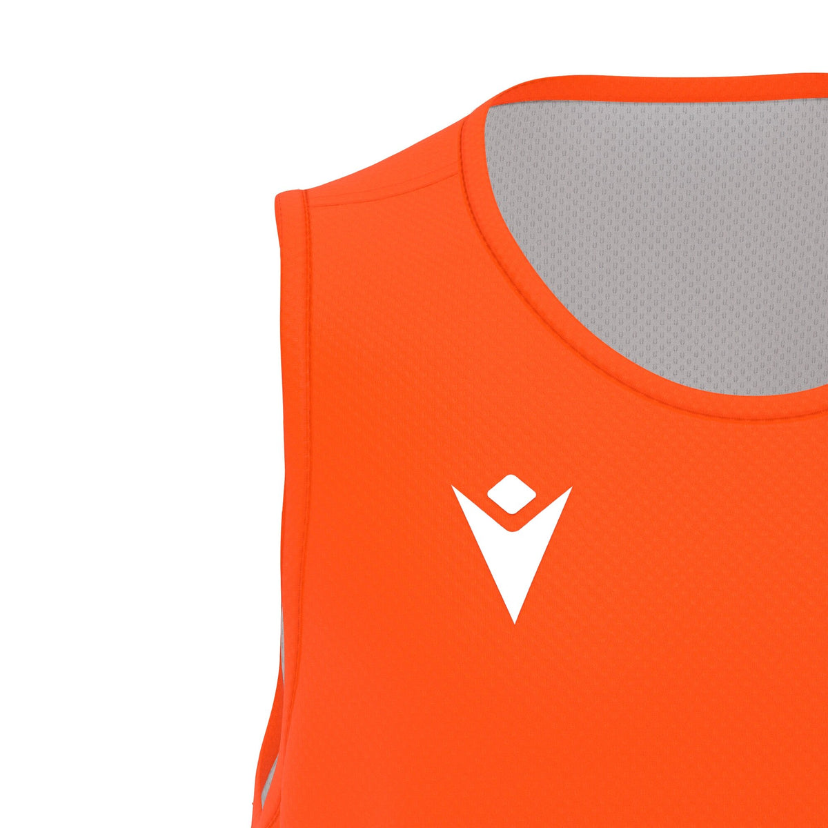 Macron X500 Reversible Basketball Shirt - Orange/White