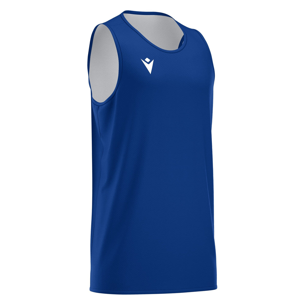 Macron X500 Reversible Basketball Shirt - Royal Blue/White