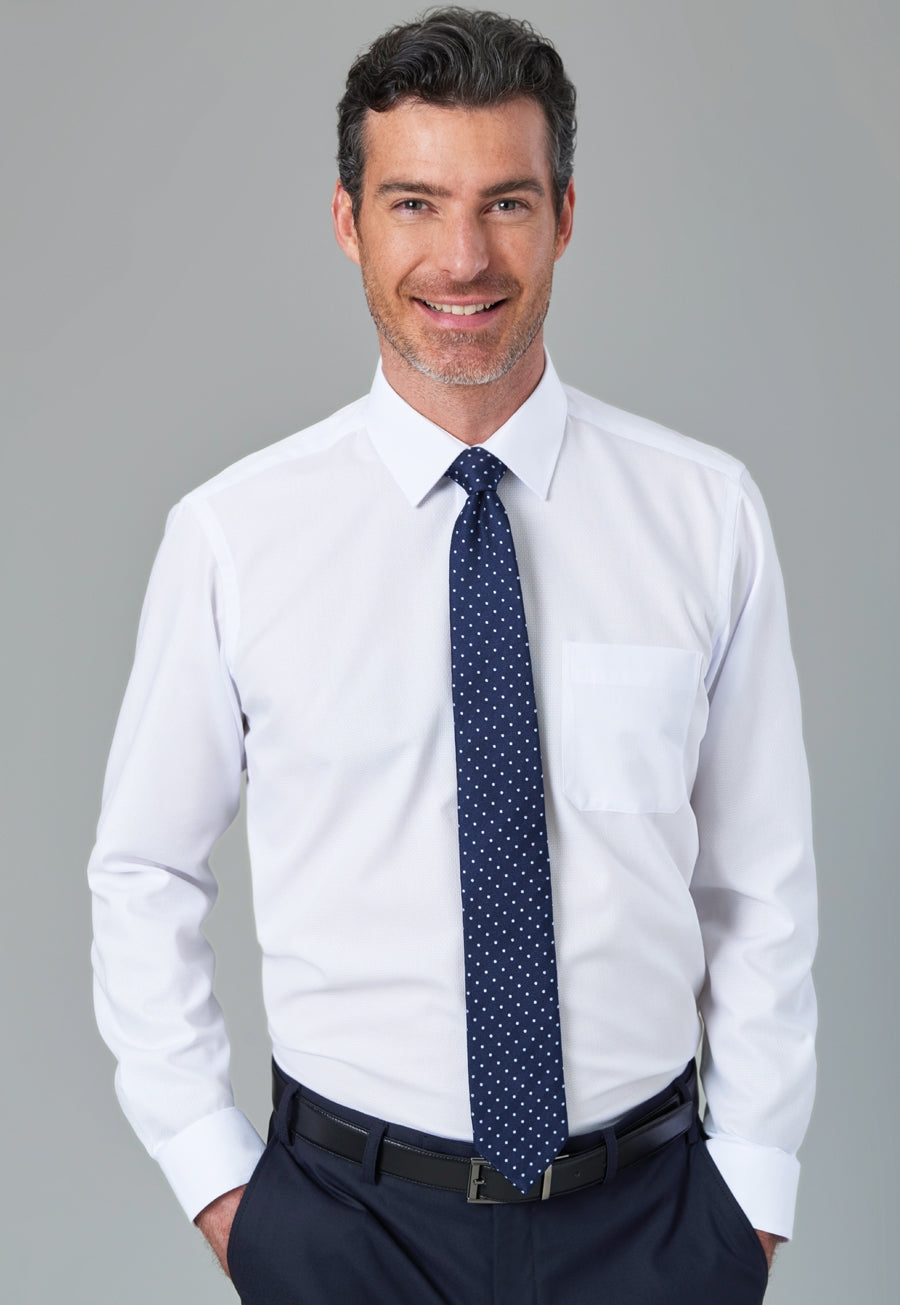 Brook Taverner Mantova Shirt in White, image 3