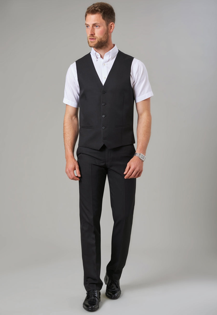 Brook Taverner Mars Trouser in Black, image 6