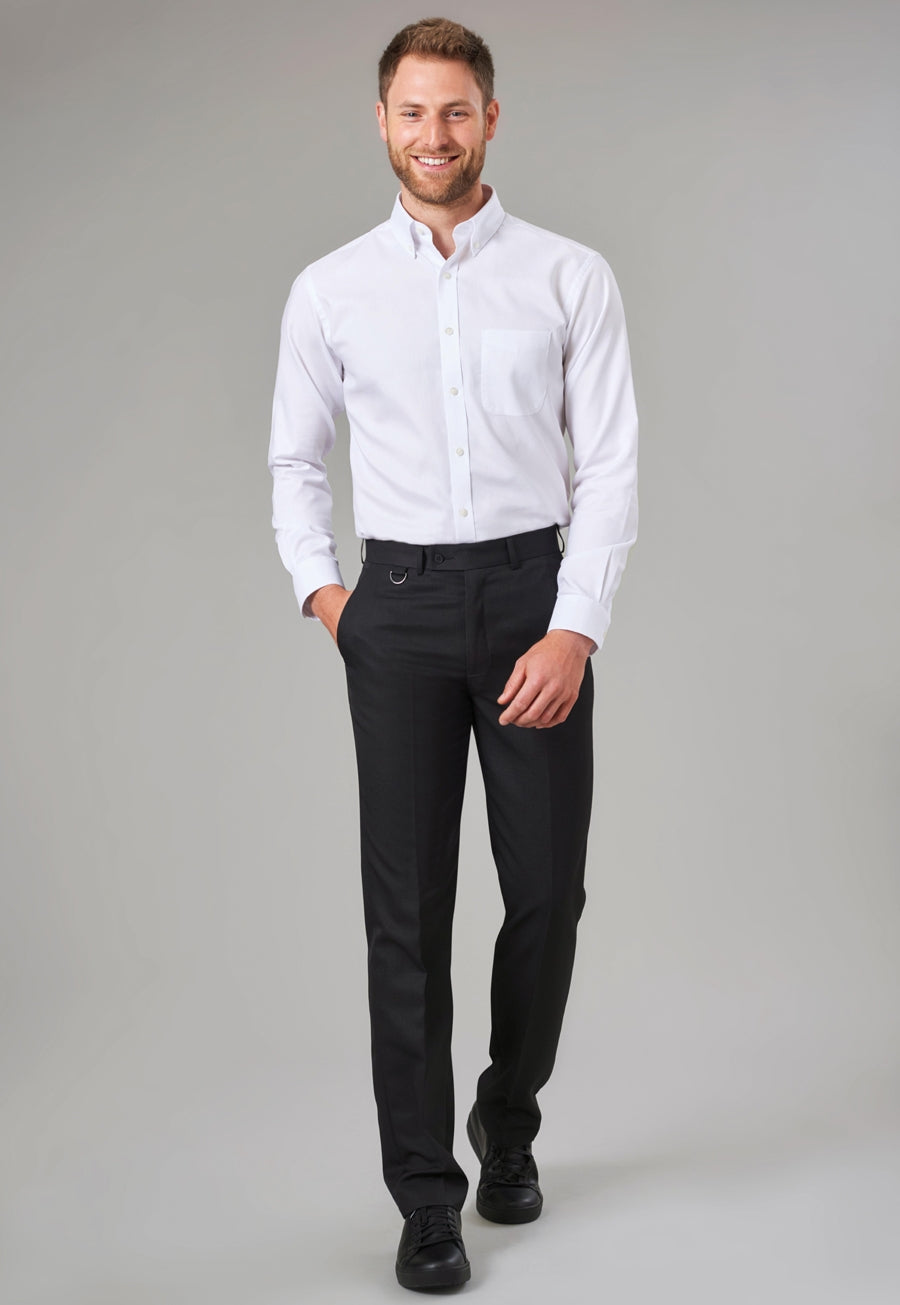 Brook Taverner Mars Trouser in Black, image 4