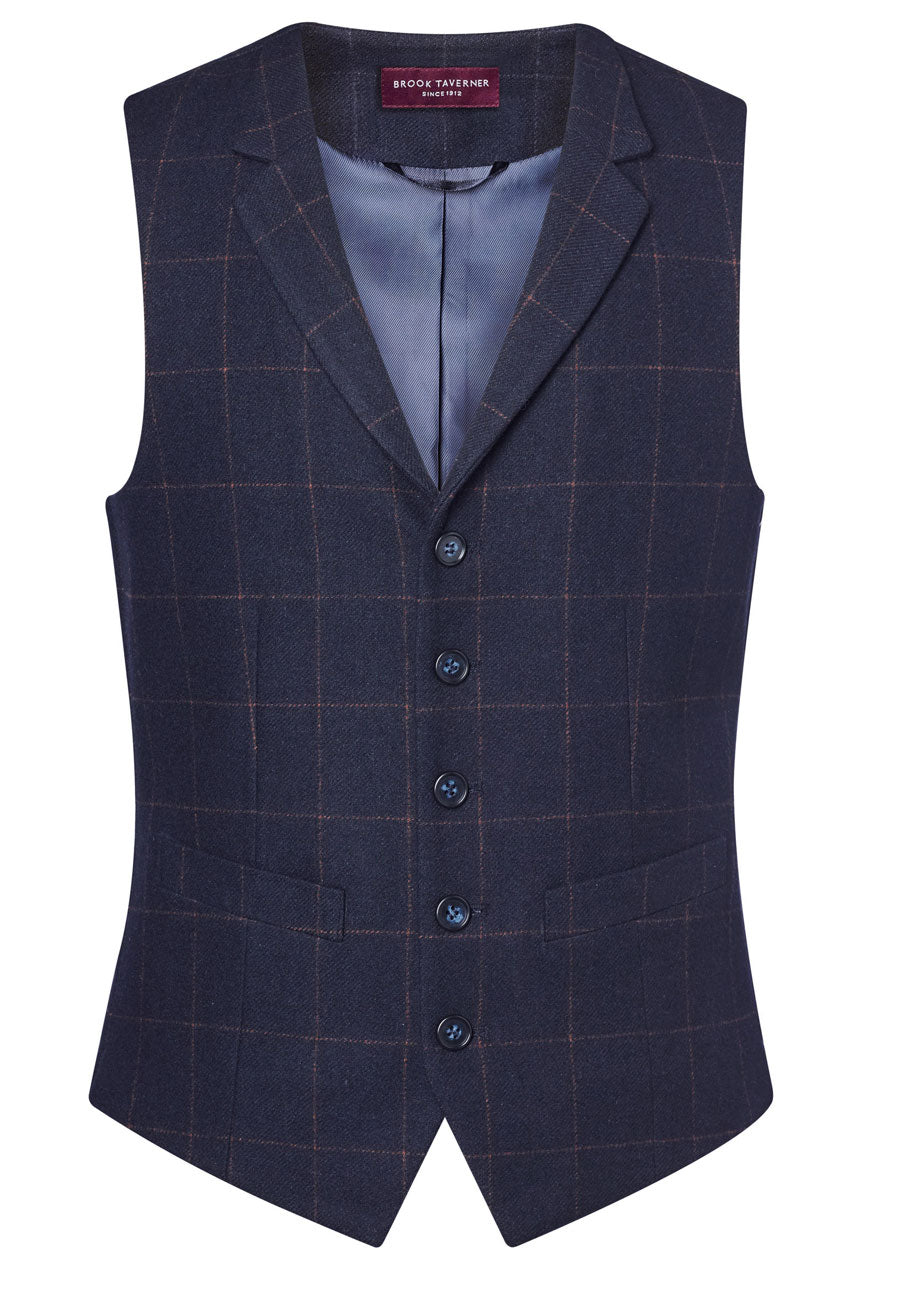 Brook Taverner Memphis Tweed Waistcoat, image 2