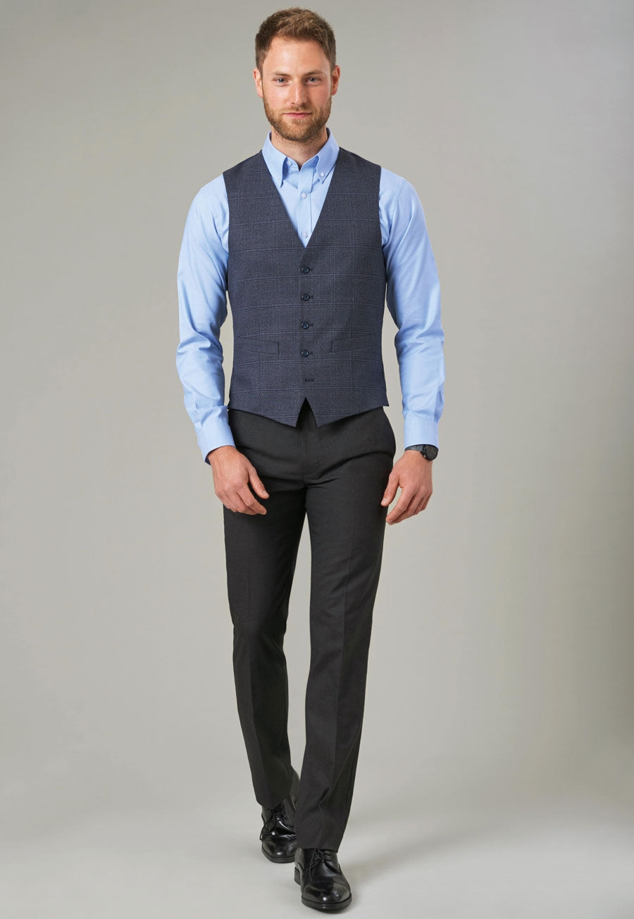 Brook Taverner Monaco Trouser in Navy, image 6