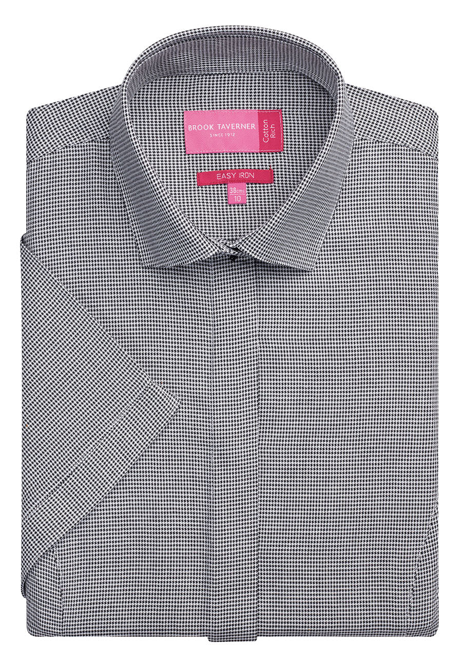 Brook Taverner Napoli Blouse in Blu Htooth, main product image