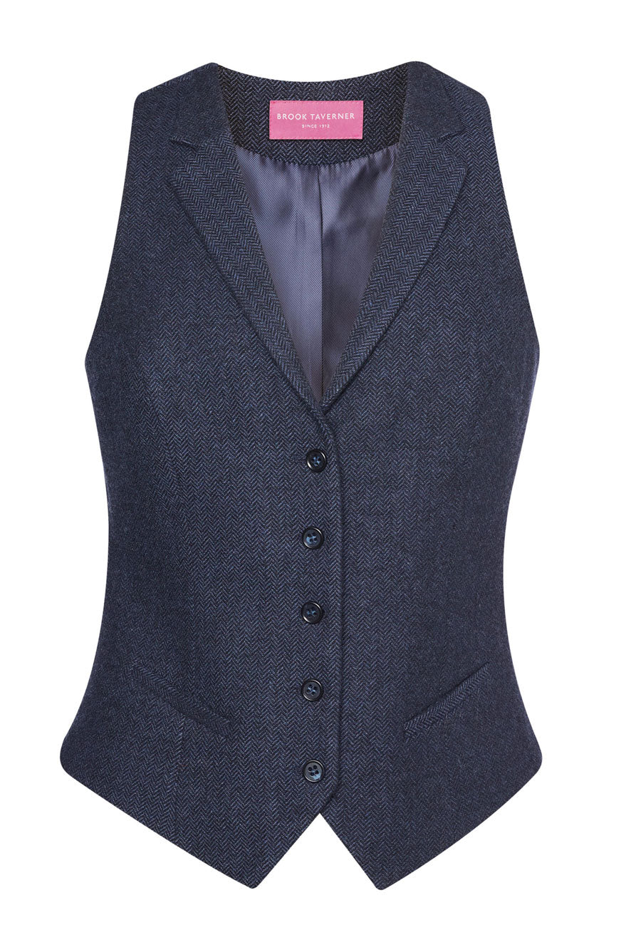 Brook Taverner Nashville Tweed Waistcoat, main product image