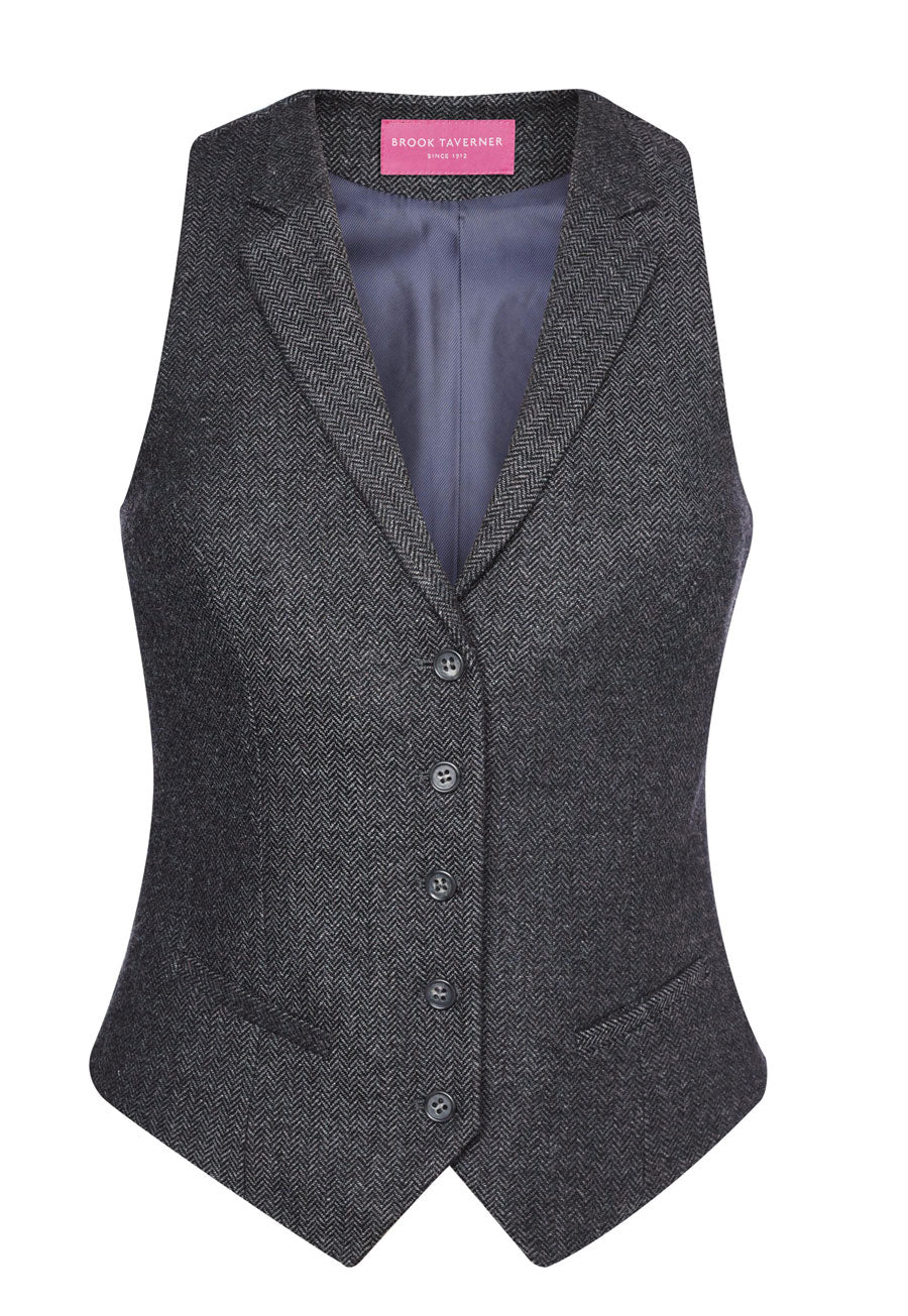 Brook Taverner Nashville Tweed Waistcoat, image 3