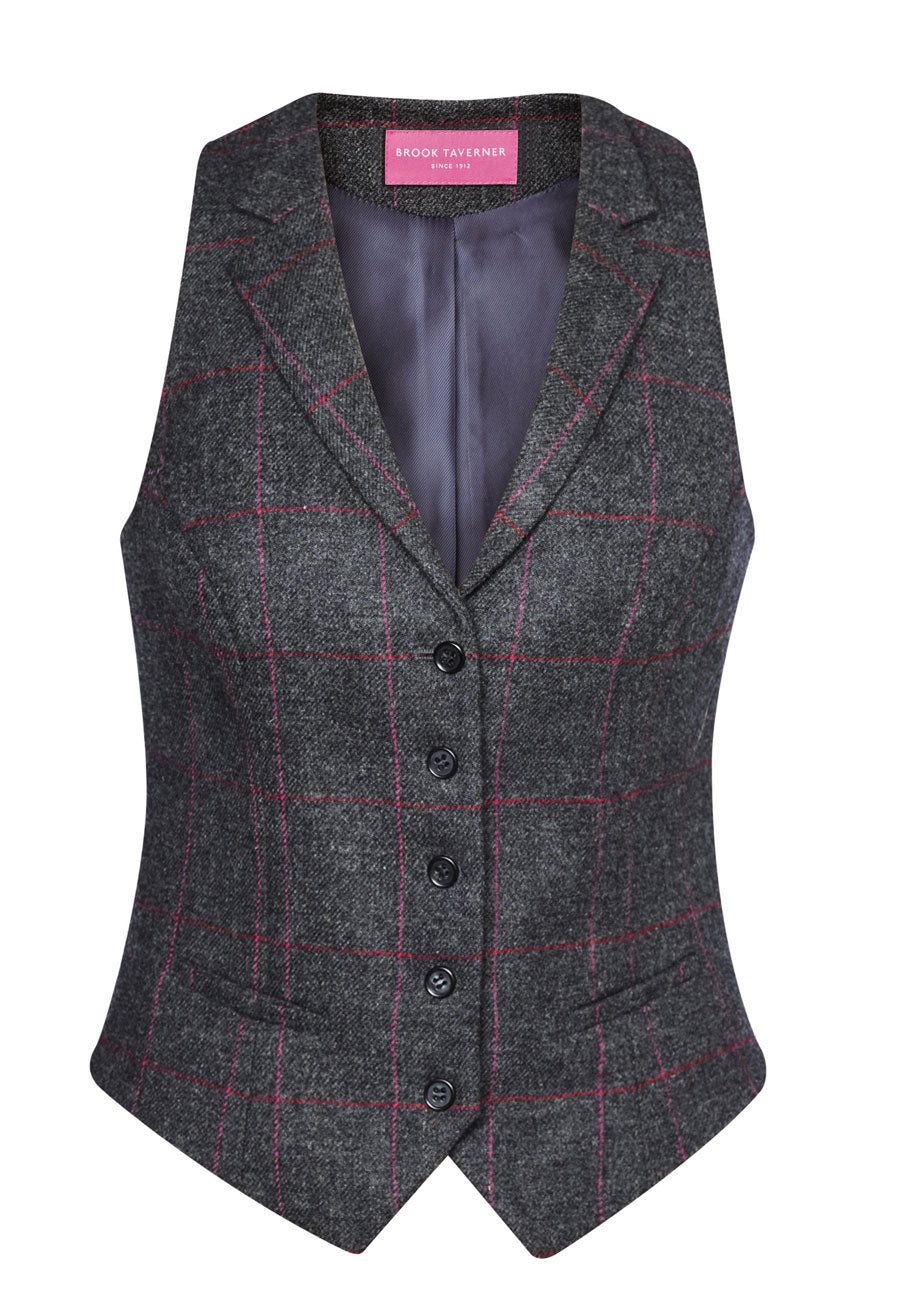 Brook Taverner Nashville Tweed Waistcoat, image 4