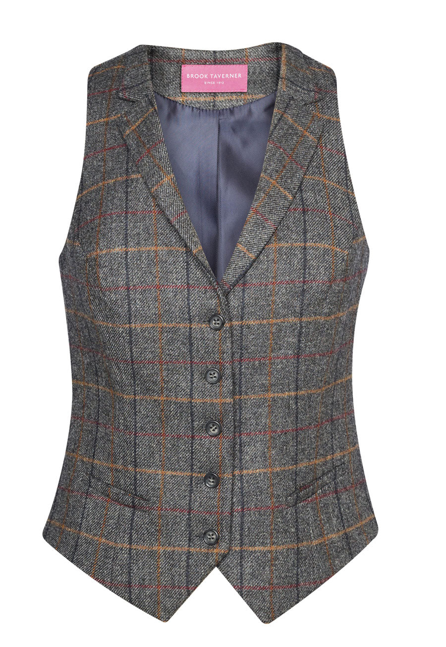 Brook Taverner Nashville Tweed Waistcoat, image 5