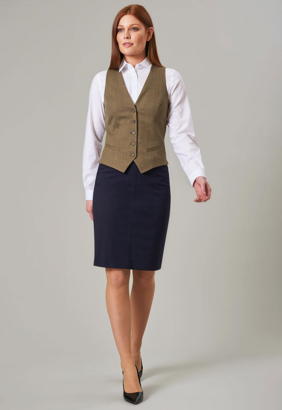 Brook Taverner Numana Skirt in Navy, image 9