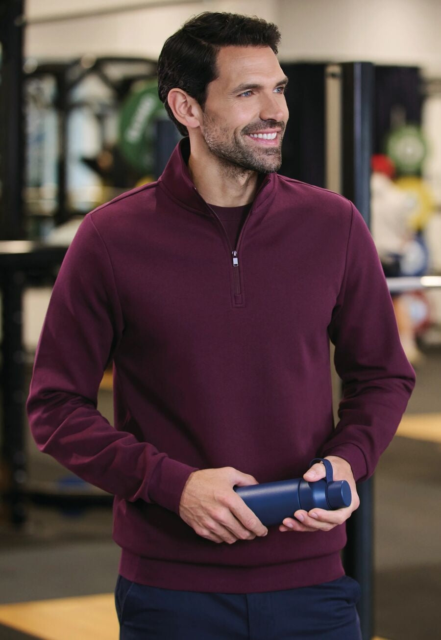 Brook Taverner Oakland 1/4 Zip Sweatshirt, image 3