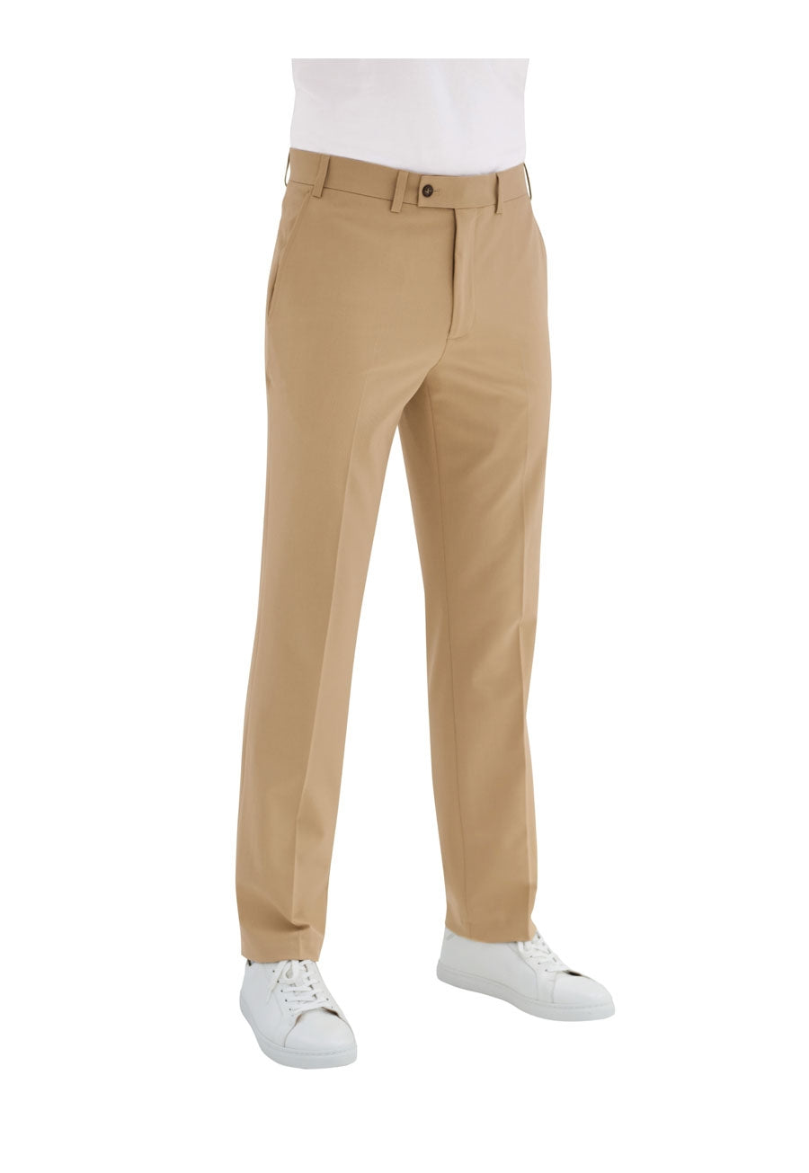Brook Taverner Oliver Trouser in Sand, image 3