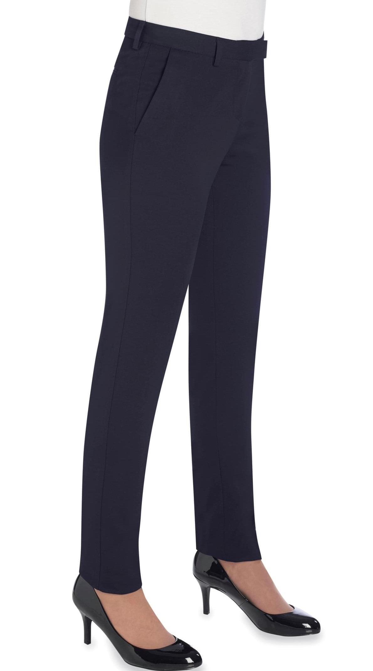 Brook Taverner Ophelia Trouser in Navy, image 2
