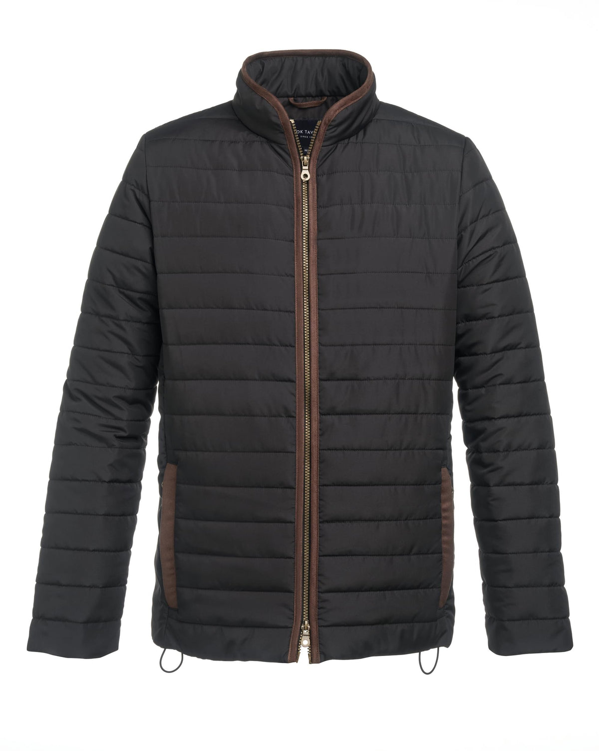 Brook Taverner Orlando Premium Quilted Jacket in Black, image 2