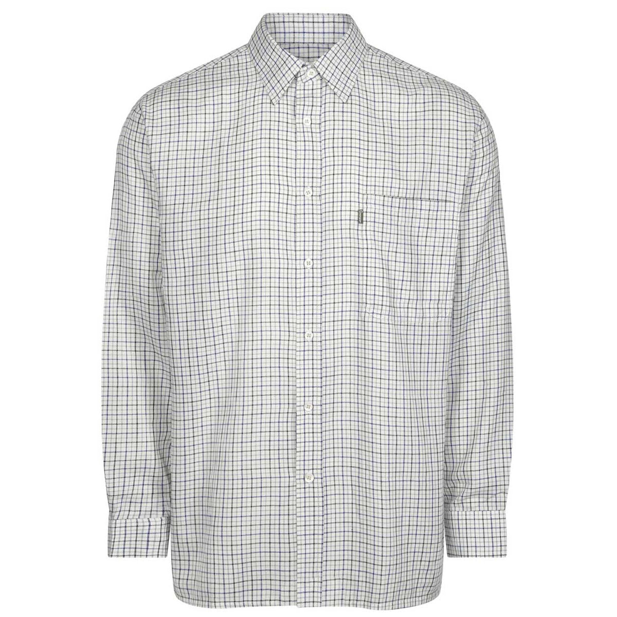 Champion Epsom P/Cotton Long-sleeved Shirt Green, front view