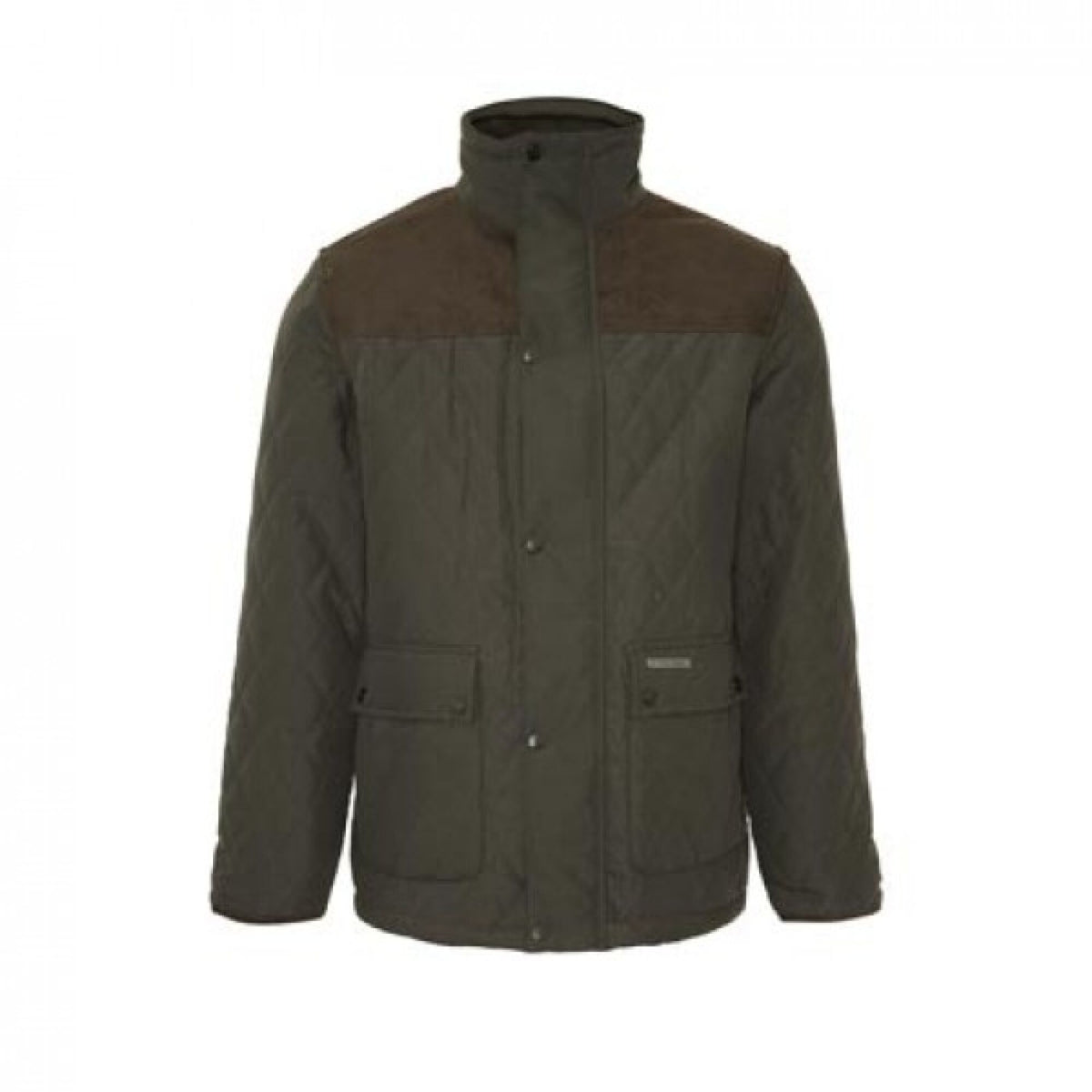 Champion Country Estate Lewis Quilted Jacket Green, front view