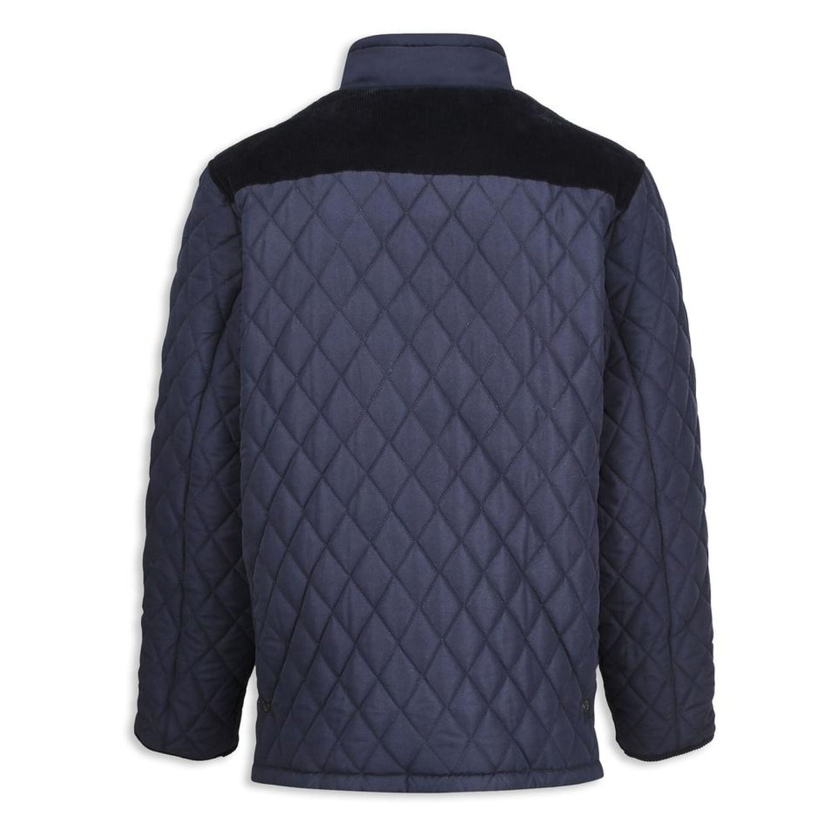 Champion Country Estate Lewis Quilted Jacket Navy, front view