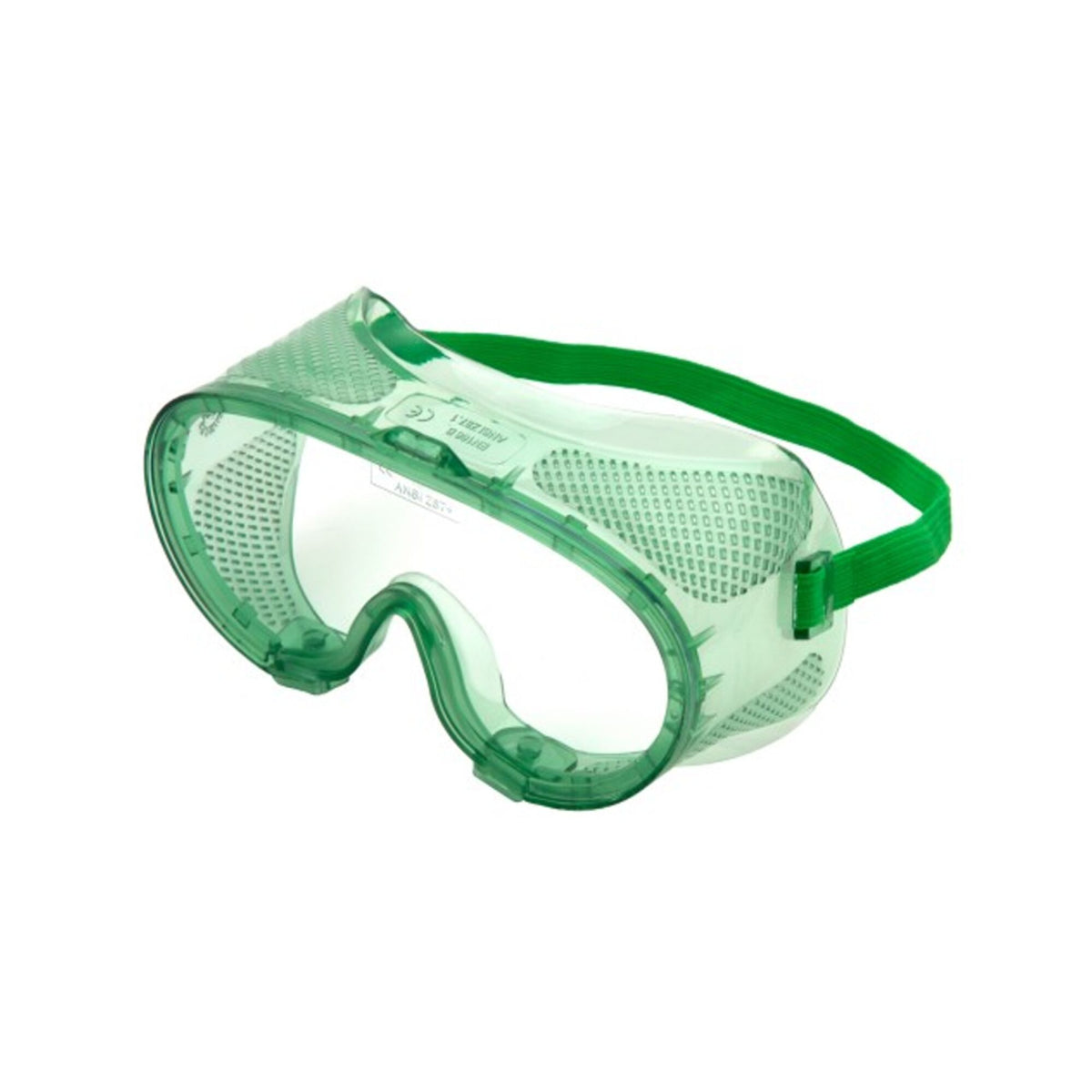 The Workwear Company Clear Anti-Scratch Adjustable Safety Goggle Clear, front view