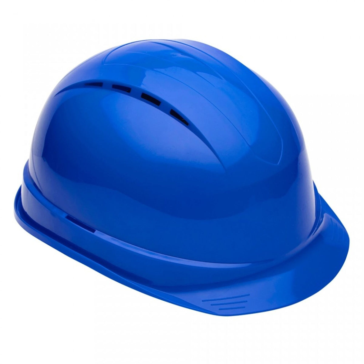 The Workwear Company Safety Helmet Blue, front view