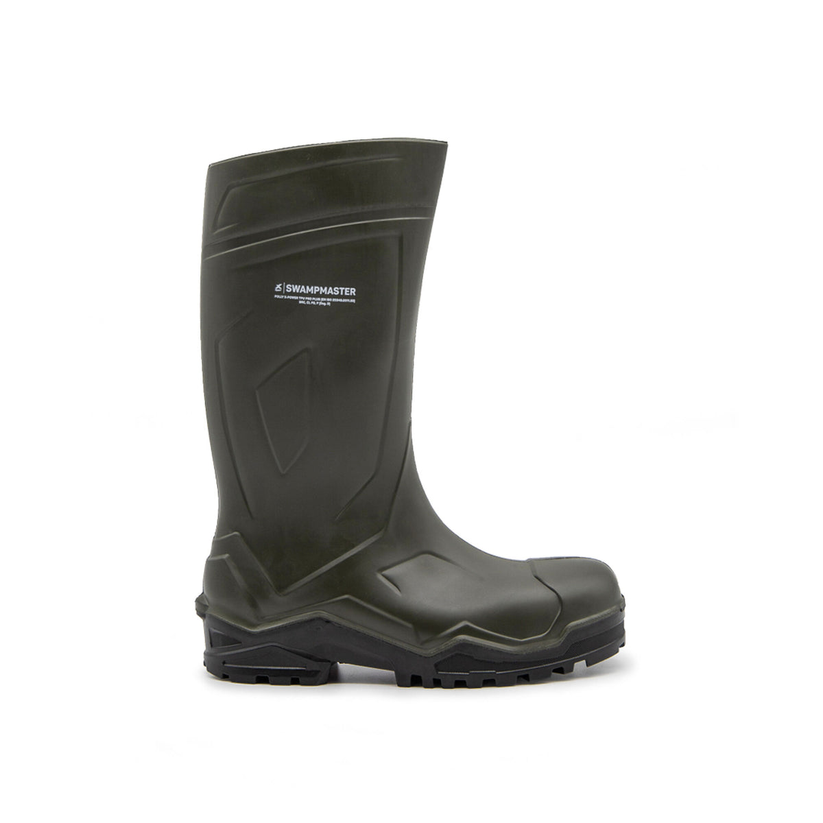 Xpert Swampmaster Pro Defender+ S5 Safety Wellington Green, front view