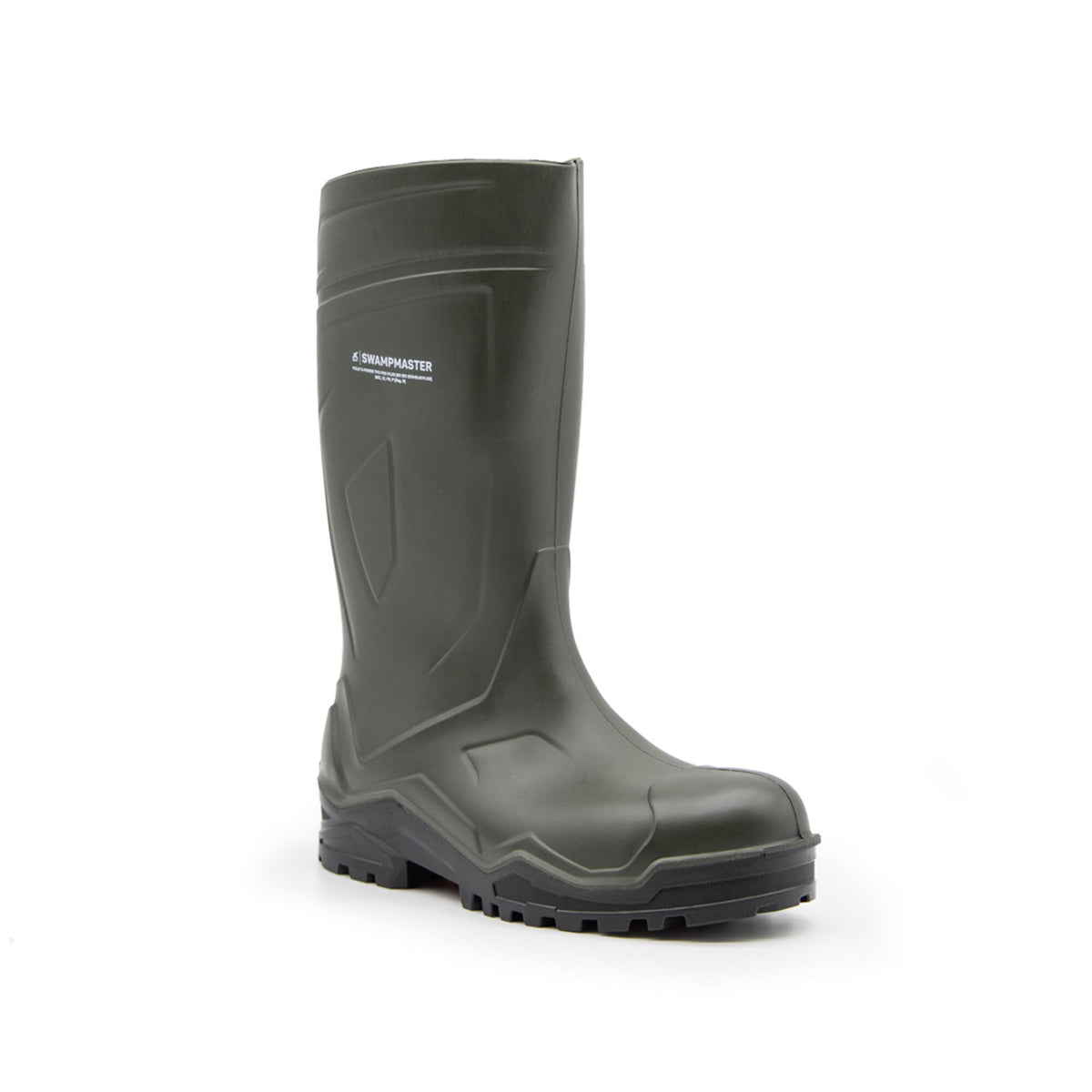 Xpert Swampmaster Pro Defender+ S5 Safety Wellington Green, front view