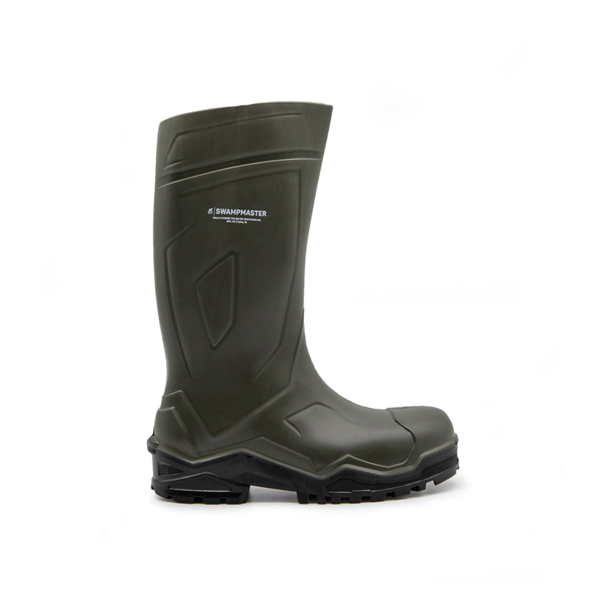 Xpert Swampmaster Pro Champion+ Non-Safety Wellington Green, front view