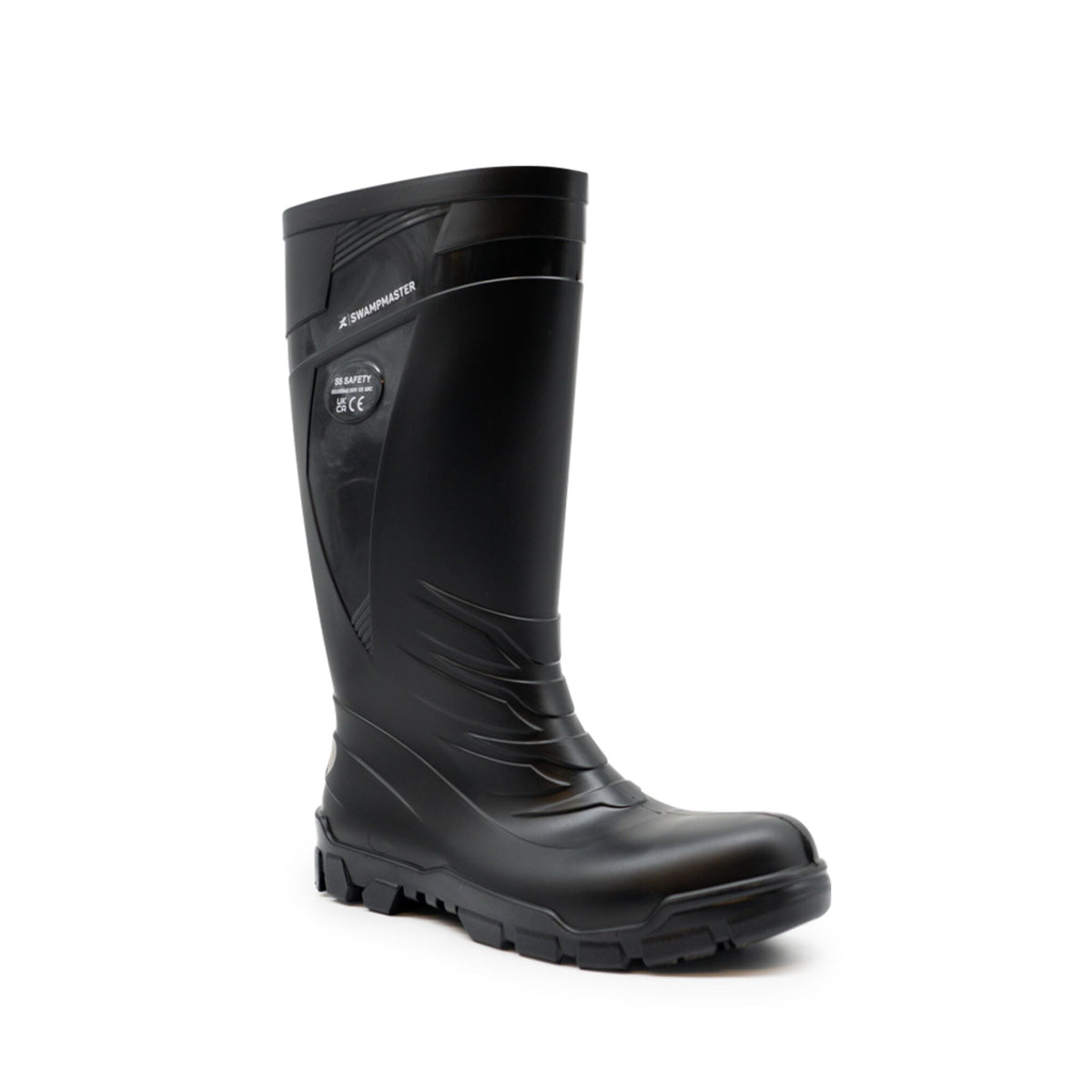 Xpert Swampmaster Titan S5 Safety PVC Wellington Black, front view