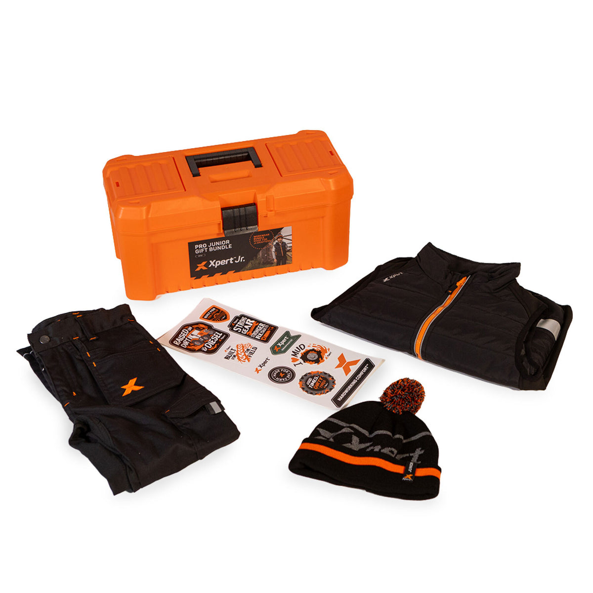Xpert Pro Junior Toolbox Gift Bundle GGX, front view