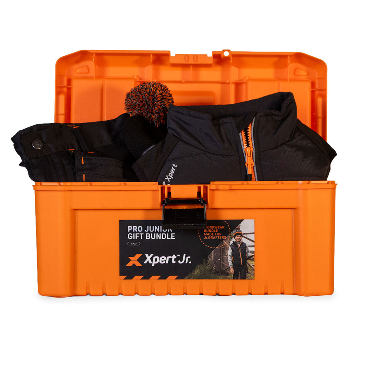 Xpert Pro Junior Toolbox Gift Bundle GGX, front view