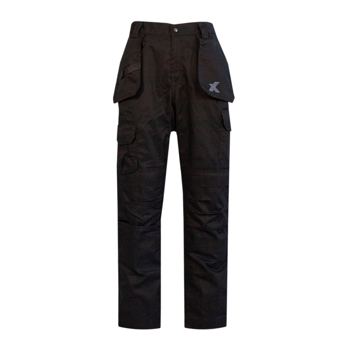 Xpert Core Work Trouser Black, front view