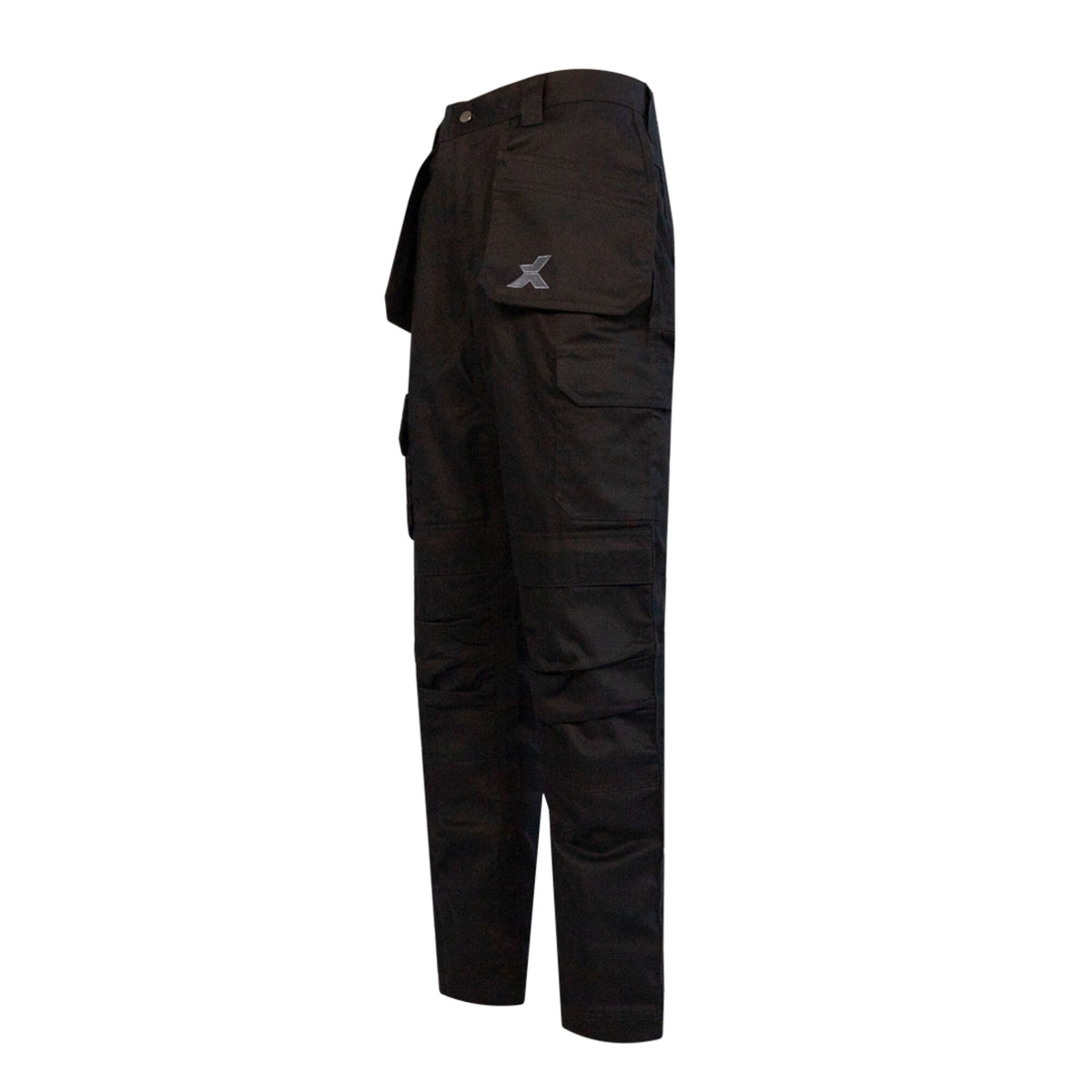 Xpert Core Work Trouser Black, front view