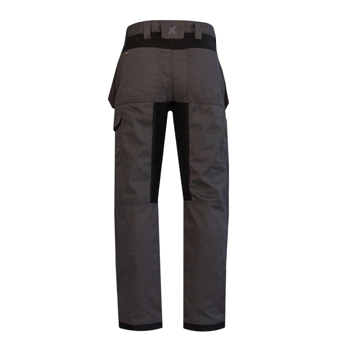 Xpert Core Stretch Work Trouser Grey/Black, front view