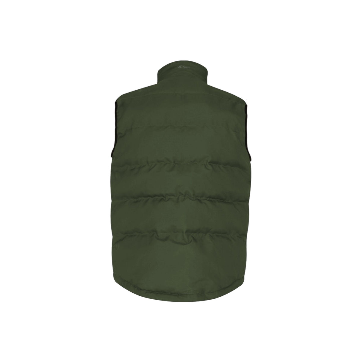 Xpert Core Padded Work Bodywarmer Green, front view