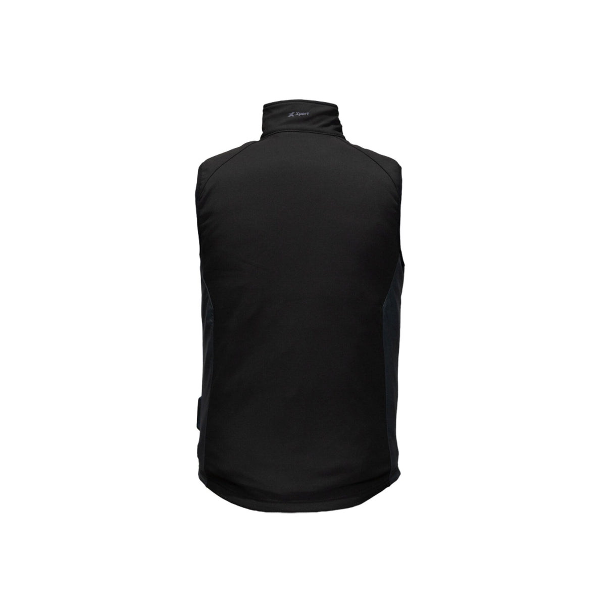 Xpert Core Softshell Bodywarmer Black, front view