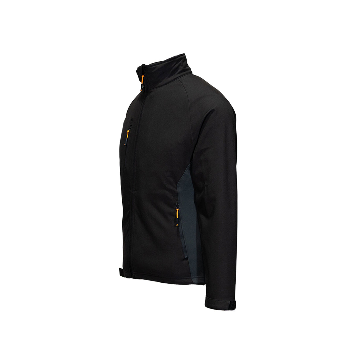 Xpert Core Softshell Jacket Black, front view