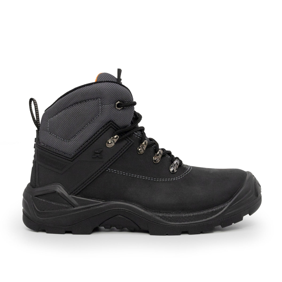 Xpert Warrior S3 Safety Laced Boot Black, front view