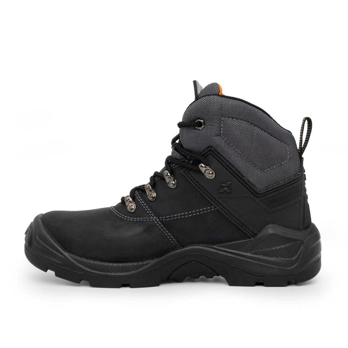 Xpert Warrior S3 Safety Laced Boot Black, front view