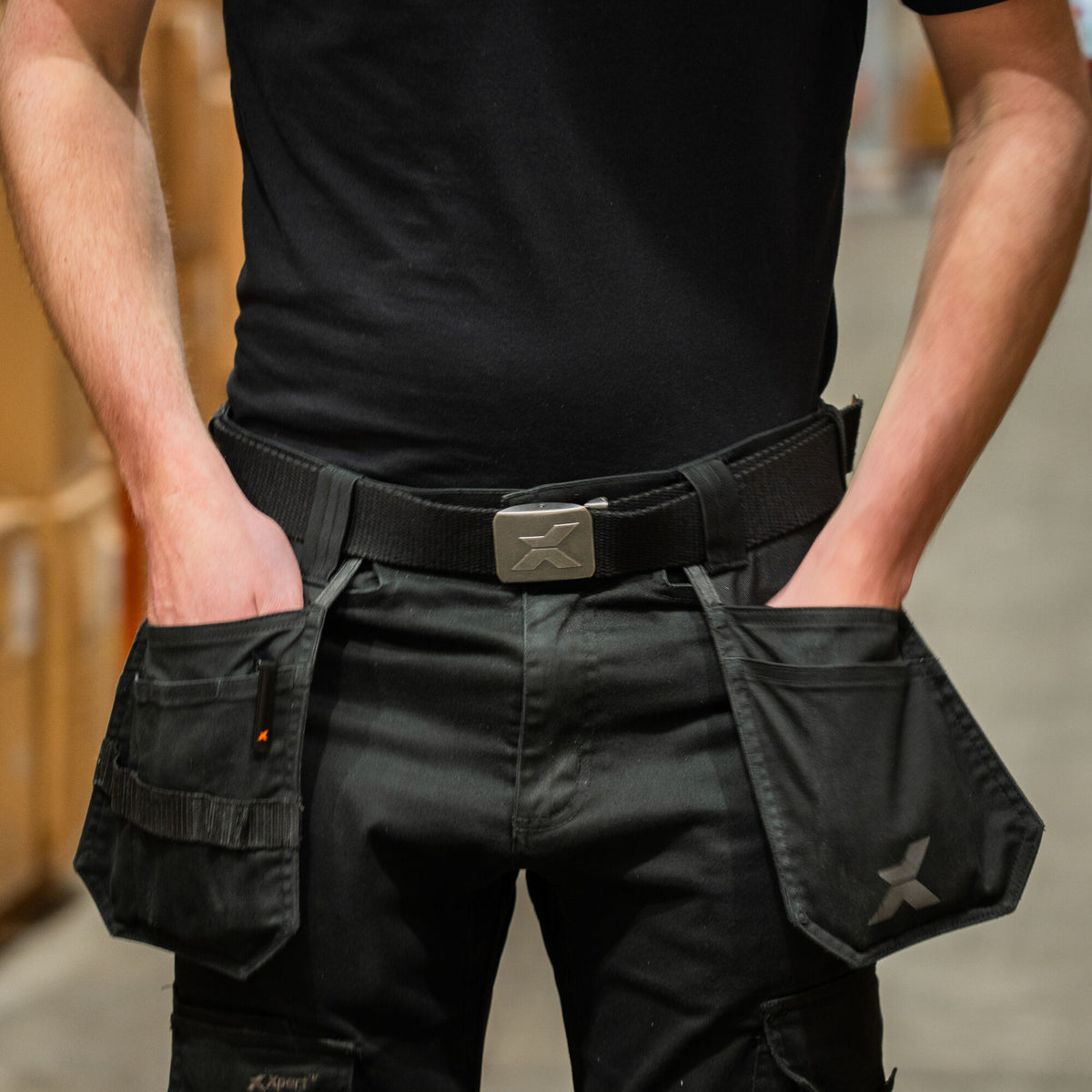 Xpert Core Work Belt Black, front view