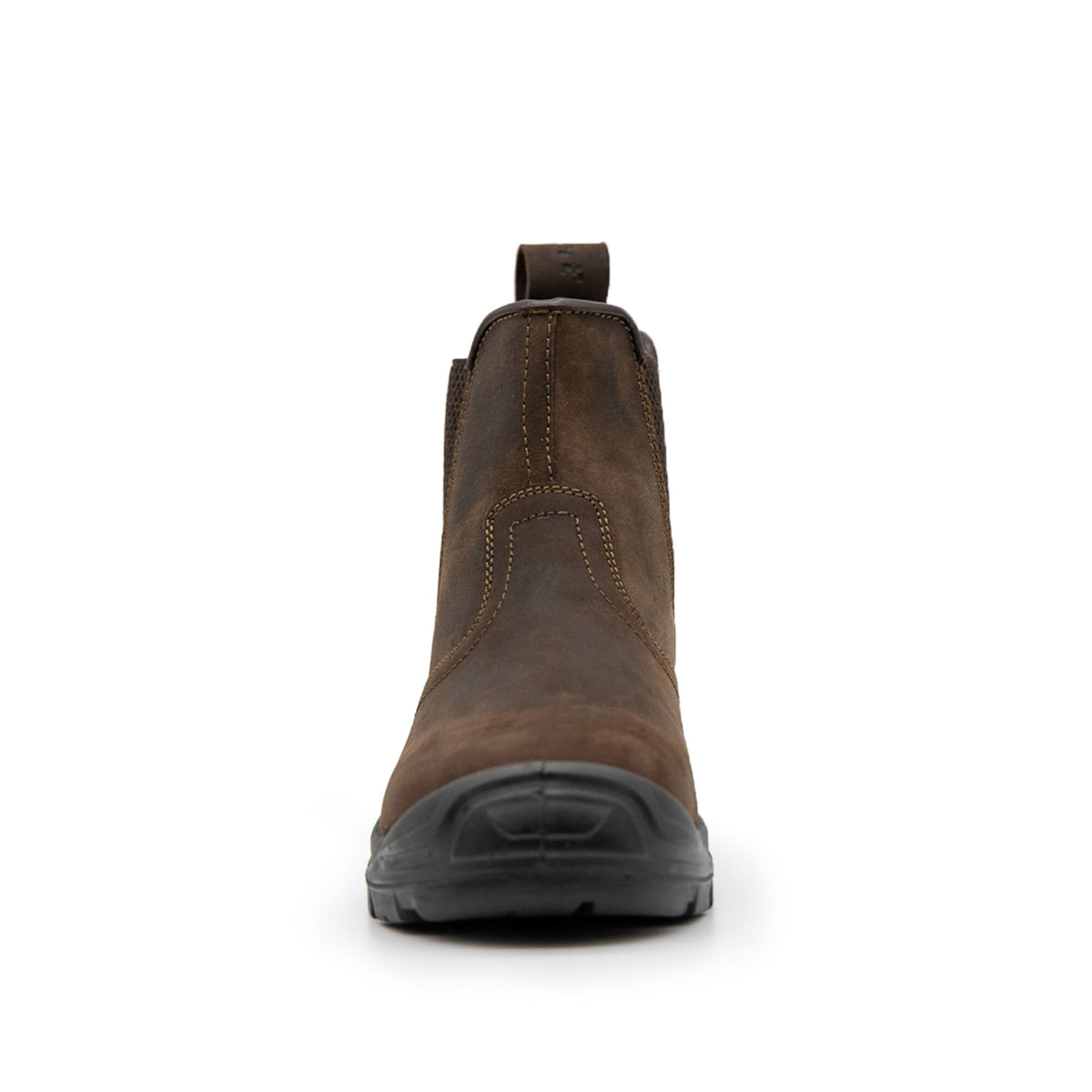 Xpert Tempest Non-Safety Dealer Boot Brown, front view