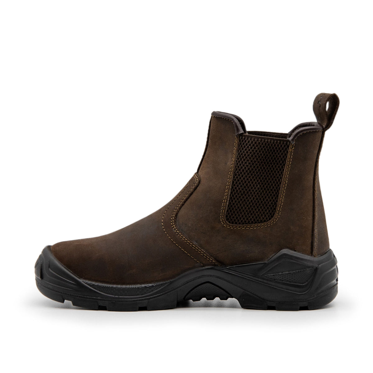 Xpert Tempest Non-Safety Dealer Boot Brown, front view
