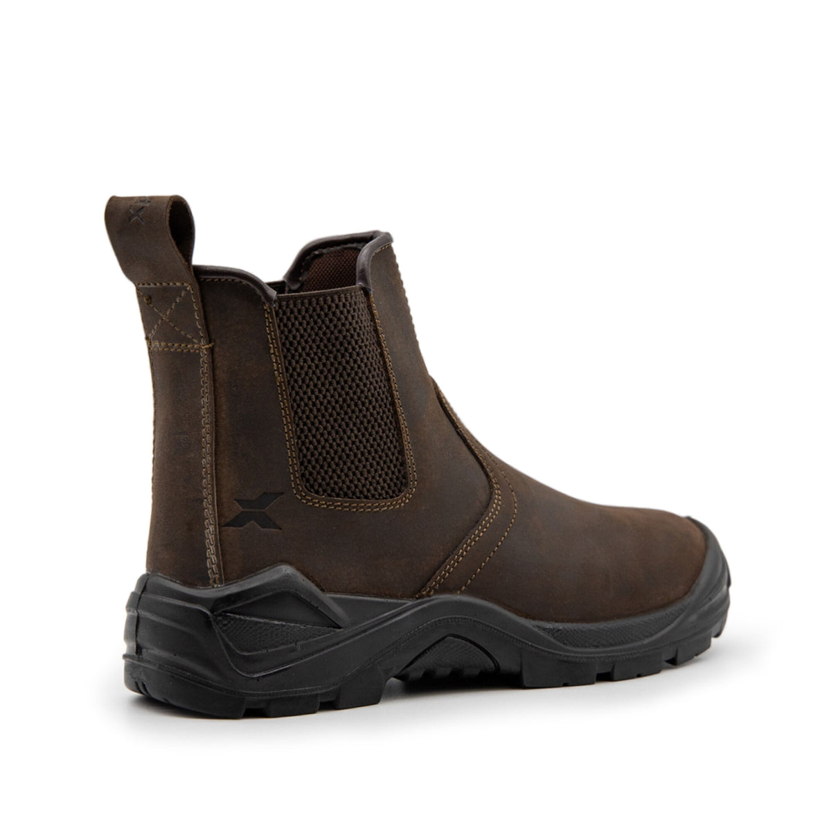 Xpert Tempest Non-Safety Dealer Boot Brown, front view
